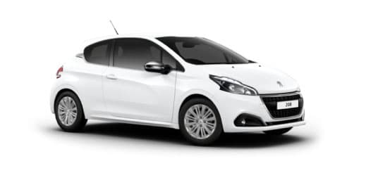 Peugeot 208 Allure 3door Bianca White Minihero 1